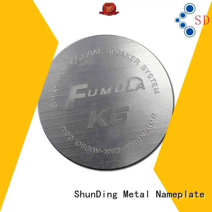 ShunDing domed door name plates directly sale for identification 1