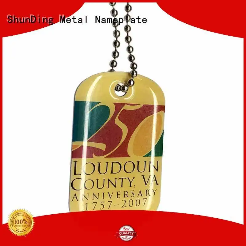 ShunDing fine- quality metal keychain type for activist 1