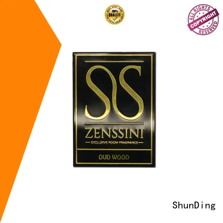 ShunDing filled aluminium labels from manufacturer for souvenir 1