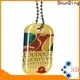 inexpensive metal keychain beaded type for staff 1