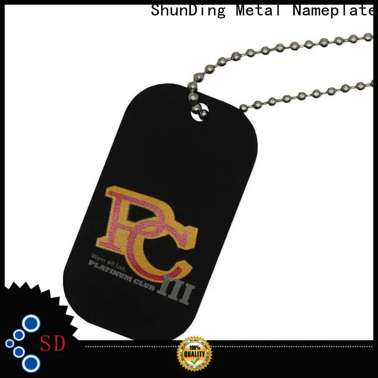 ShunDing high-quality metal tag type for commendation 1