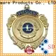 ShunDing resin metal logo badge for sale for auction 1