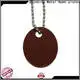 high-quality engraved metal tags brushed cost for souvenir 1