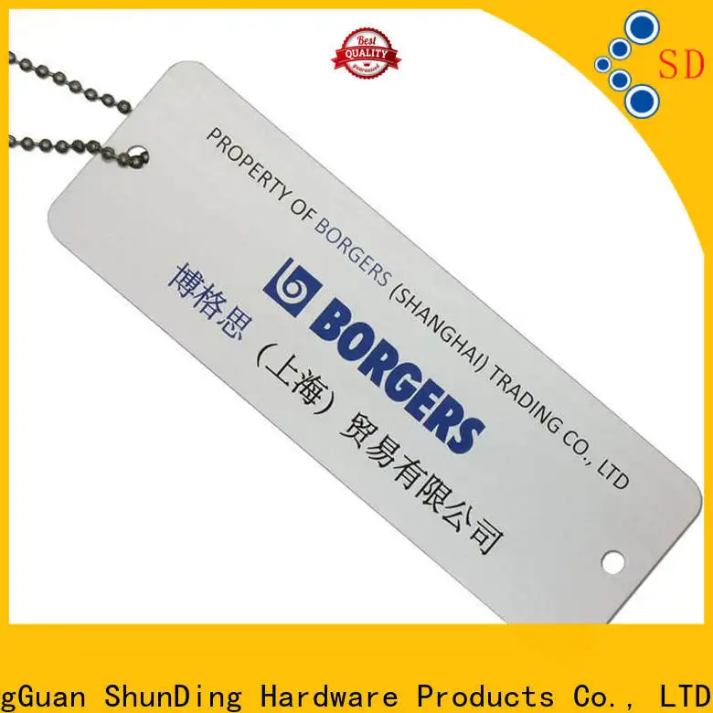 ShunDing garment key tag type for commendation 1