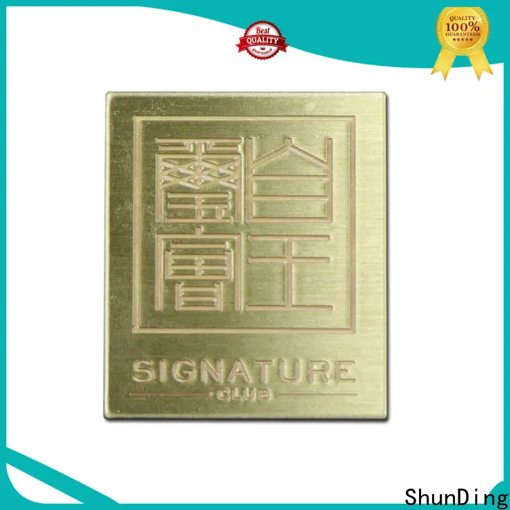 quality metal plaque engraving with good price for commendation 1