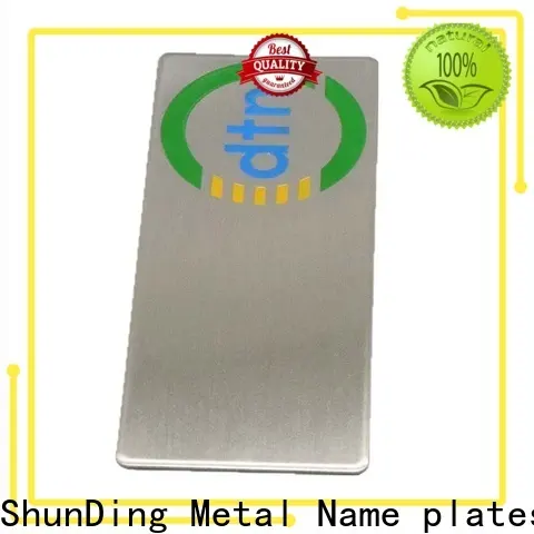ShunDing metal plaque inquire now for souvenir 1