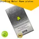 ShunDing first-rate engraved brass name plates factory price for meeting 1
