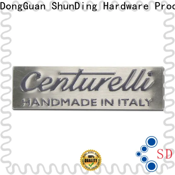 ShunDing stable blank metal name plates by Chinese manufaturer for identification 1