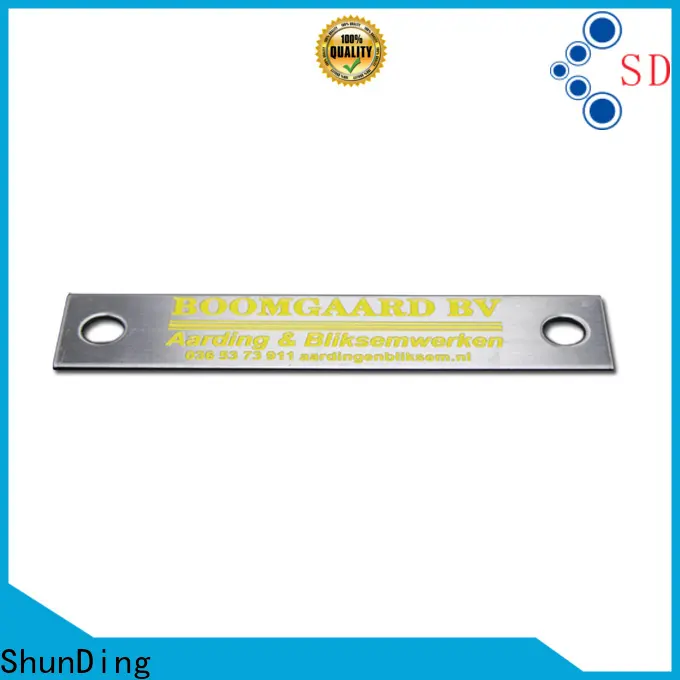 ShunDing durable steel name plates online China Factory for souvenir 1