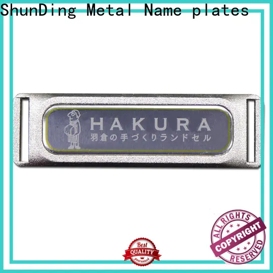 ShunDing fashion door name plates supplier for staff 1