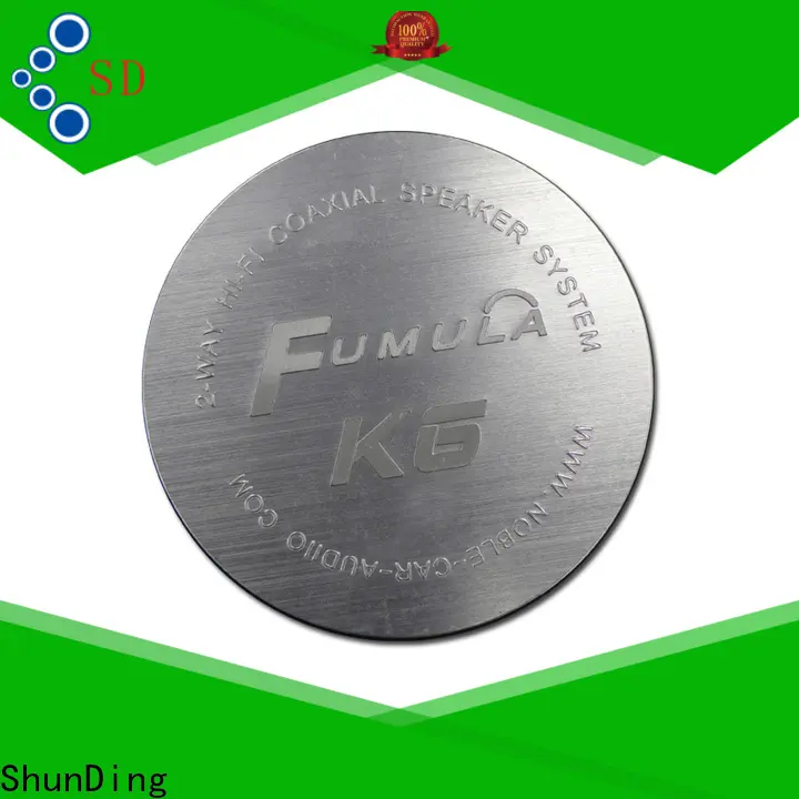 ShunDing metal name plates certifications for souvenir 1