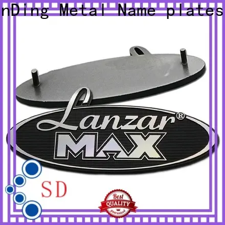 fashion metal labels supplier for meeting 1