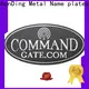 ShunDing first-rate door name plates certifications for company 1