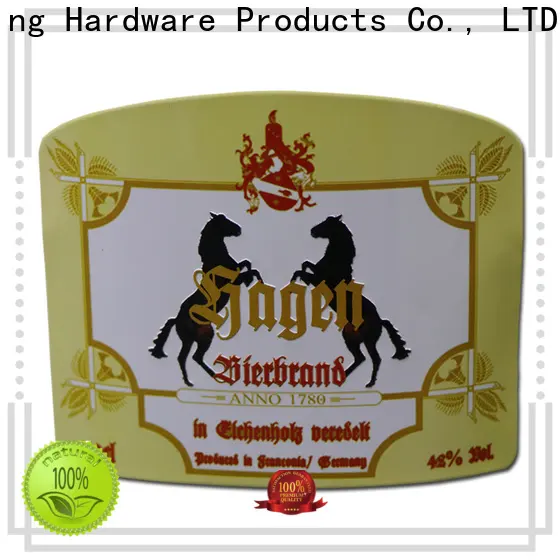ShunDing bottle labels certifications for souvenir 1