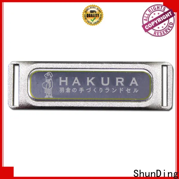 ShunDing aluminum nameplate producer for commendation 1