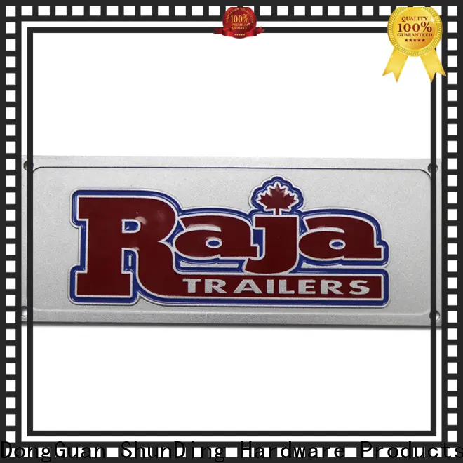 ShunDing magnificent stainless steel name plates supplier for company 1