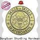 ShunDing metal sticker labels supply for identification 1
