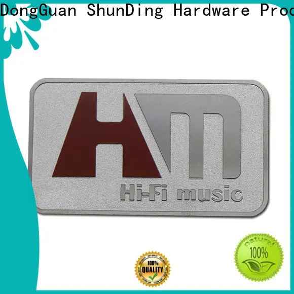 ShunDing first-rate stainless steel nameplates producer for staff 1