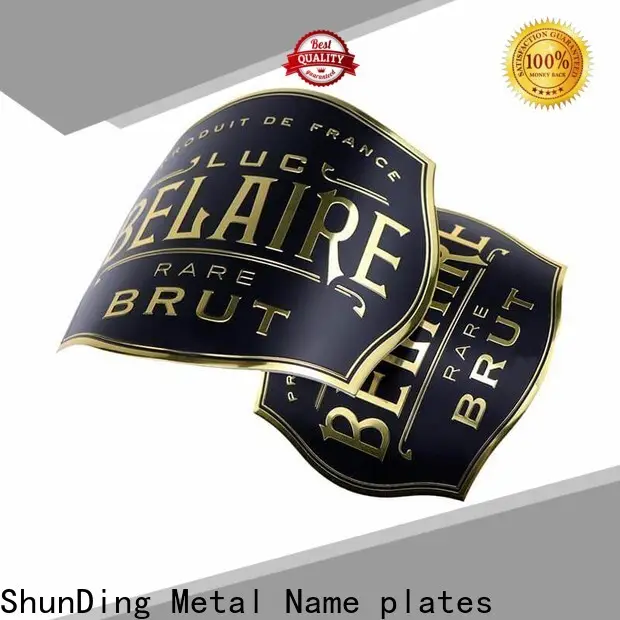 ShunDing bottle label printing certifications for meeting 1