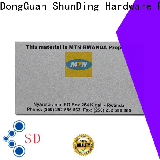 ShunDing metal engraved name plates manufacturer for souvenir 1
