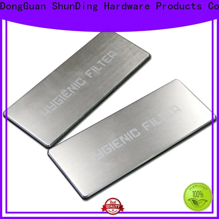 ShunDing aluminum nameplate supplier for company 1