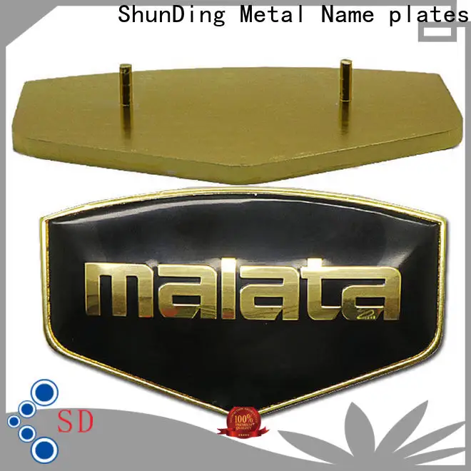 ShunDing aluminum nameplate producer for company 1