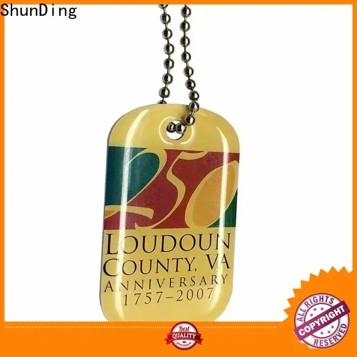 ShunDing high-quality metal tags free design for identification 1