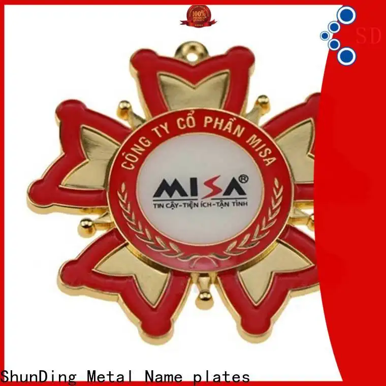 fashion metal plate sticker metal China Factory for auction 1