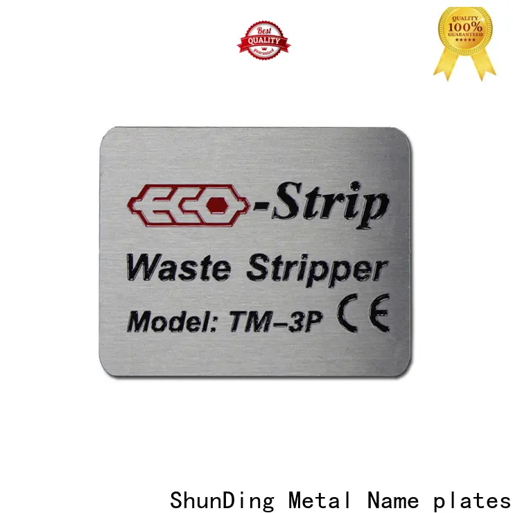 ShunDing engraved brass name plates inquire now for company 1