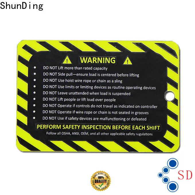 quality nameplate producer for company 1