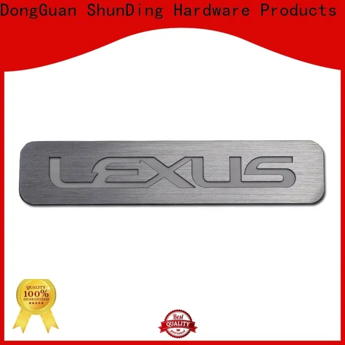 ShunDing desk name plates certifications for commendation 1