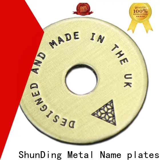 quality small brass plaques factory price for identification 1