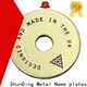 quality small brass plaques factory price for identification 1