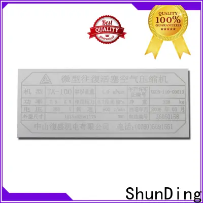 ShunDing 3d office door name plates from China for commendation 1