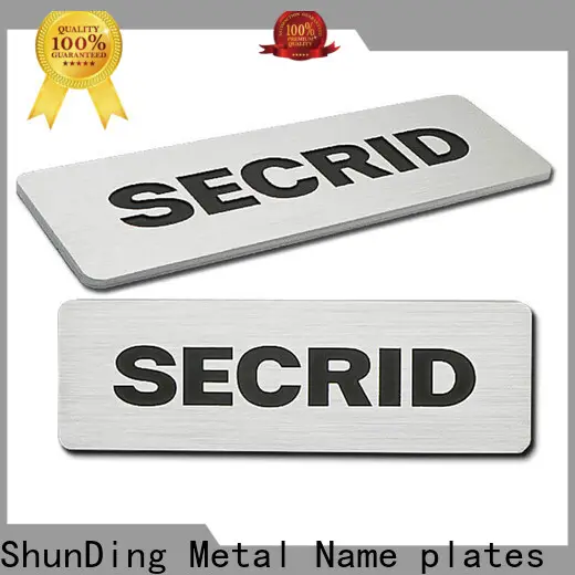 first-rate stainless steel name plates supply for company 1