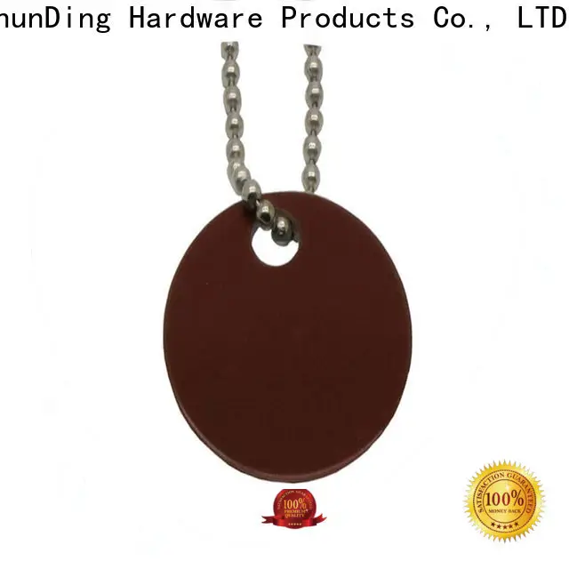 ShunDing chain metal tags price for meeting 1