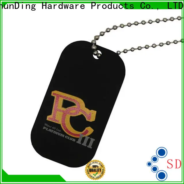 ShunDing first-rate engraved metal tags type for meeting 1