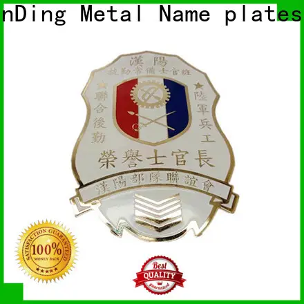 ShunDing fashion badge metal cost for company 1