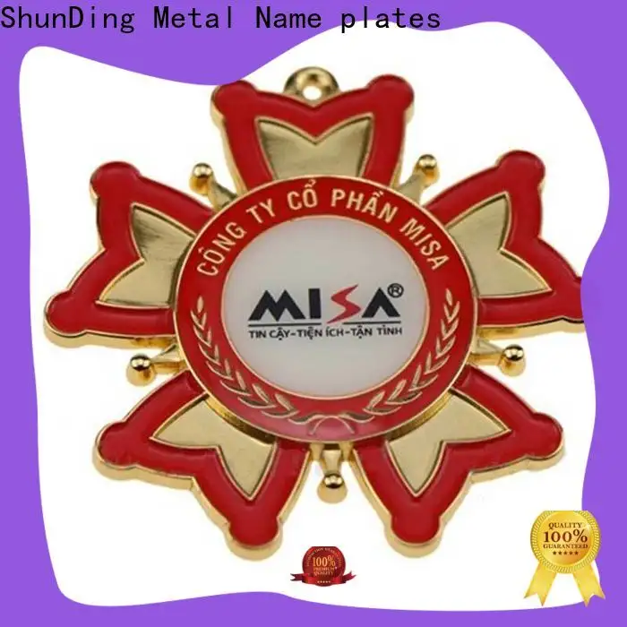 ShunDing colorful table name plate with good price for staff 1
