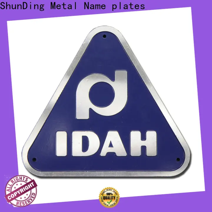 ShunDing nameplate supply for auction 1