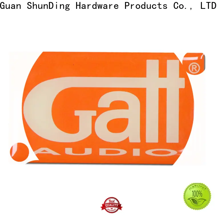 ShunDing reliable stainless steel name plates engraved with Quiet Stable Motor for staff5 1