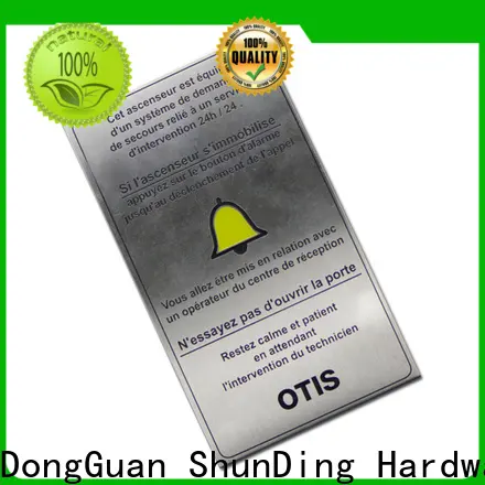 high-quality nameplate for home factory price for souvenir 1