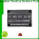 fashion steel name plates certifications for activist 1
