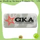 ShunDing reliable stainless steel name plates engraved with Quiet Stable Motor for staff12 1