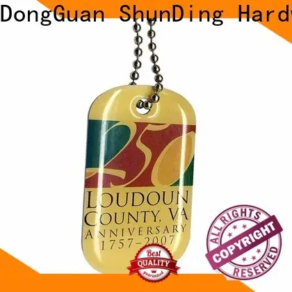ShunDing quality metal tag cost for auction 1