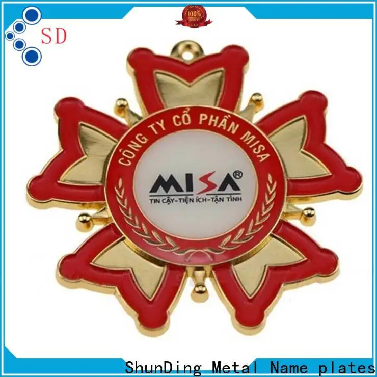 ShunDing logo badge metal for souvenir 1