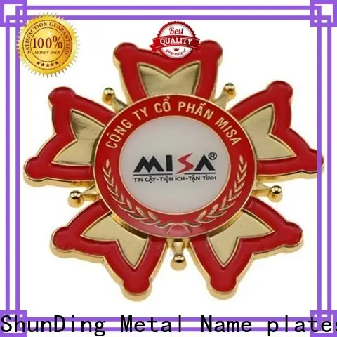 ShunDing domed stainless steel sticker with good price for meeting 1