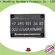 ShunDing metal engraved name plates supplier for identification1 1