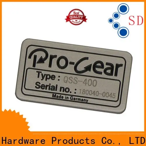 ShunDing newly metal decanter labels supply for souvenir 1