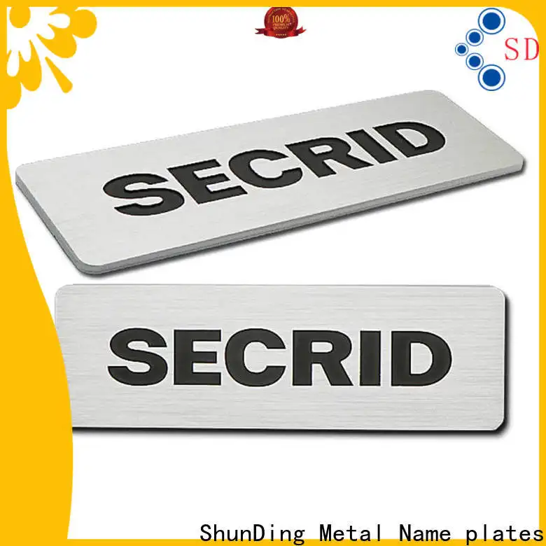 fashion metal name plates vendor for souvenir 1